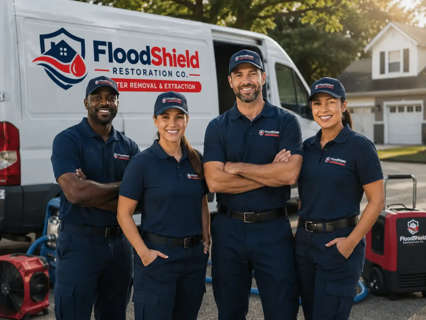 Flood Damage Restoration company in New Lebanon, OH