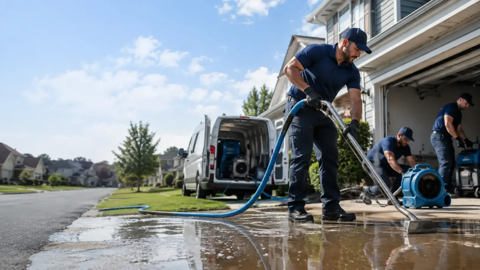 Flood Damage Restoration in New Lebanon, OH